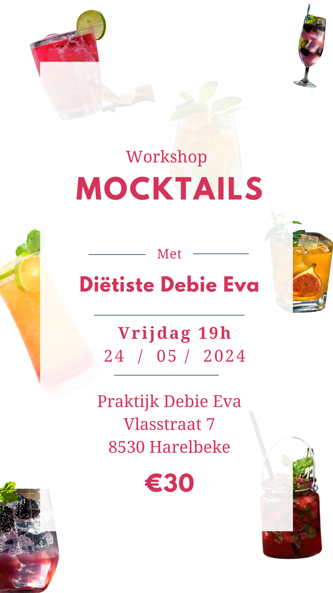Workshop Mocktails (24 mei)