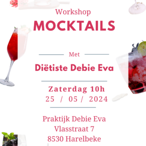 Workshop Mocktails (25 mei)