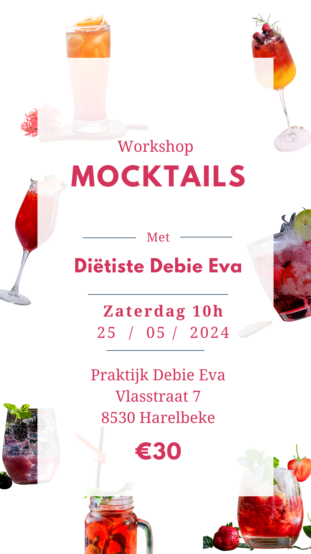 Workshop Mocktails (25 mei)